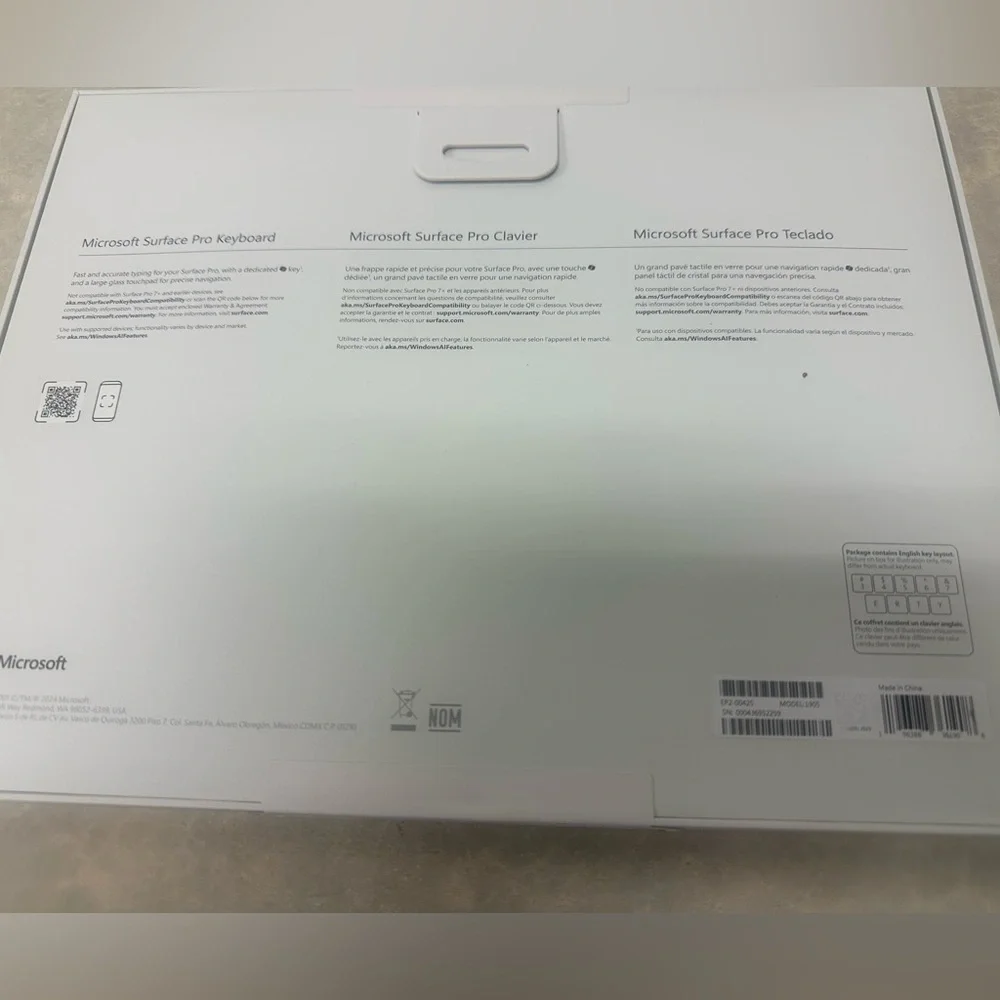Microsoft Surface Pro Keyboard - Black